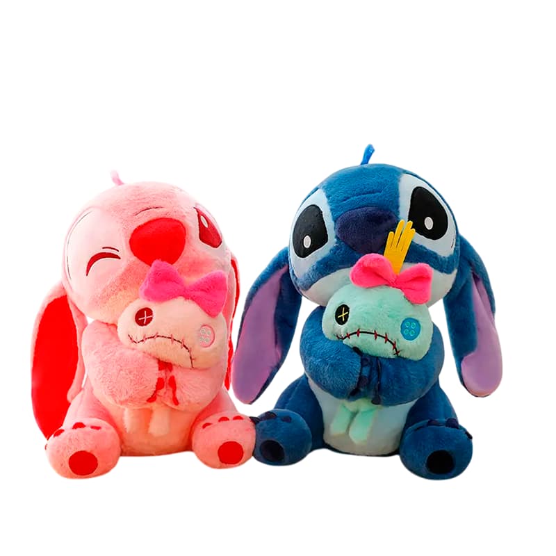 VN PELUCHE STITCH CON AMIGO 35CM
