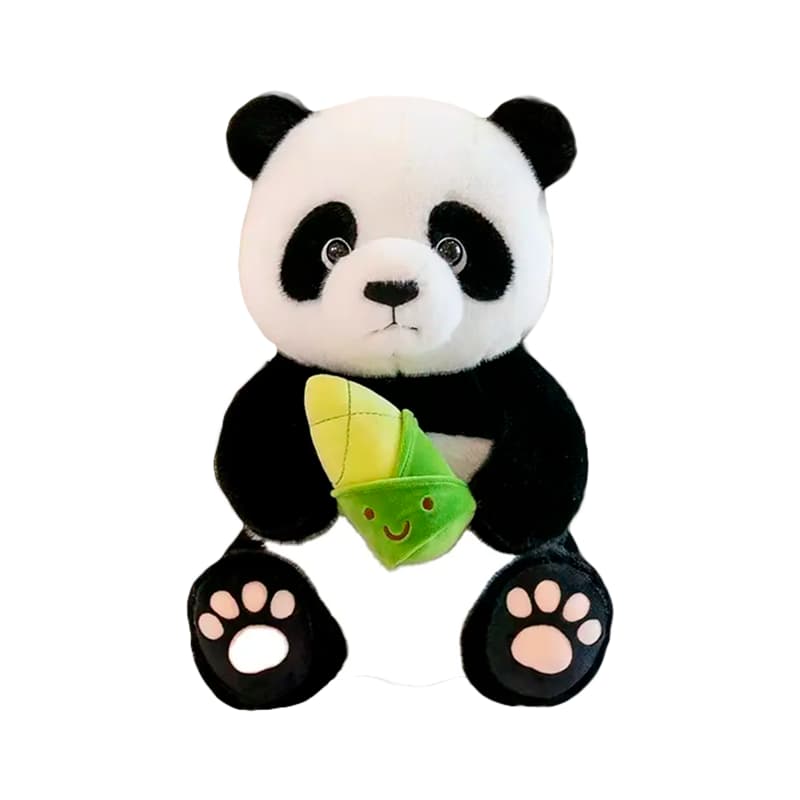 VN PELUCHE DE PANDA CON BAMBU 25CM