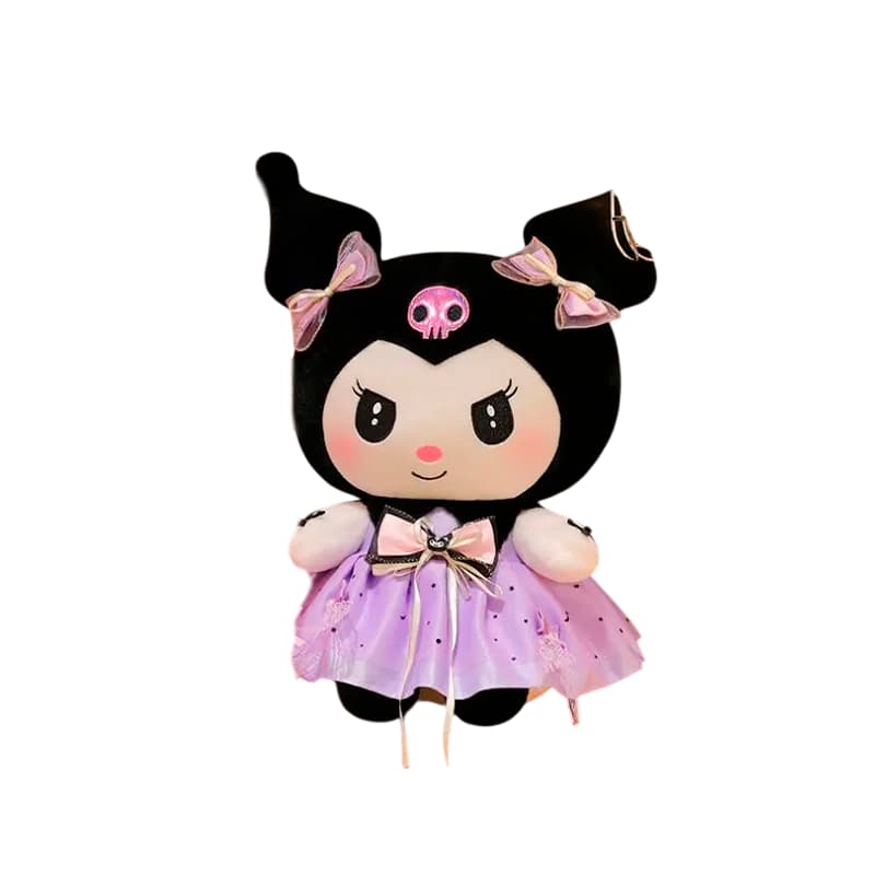 PELUCHE KUROMI CON LAZOS 40CM