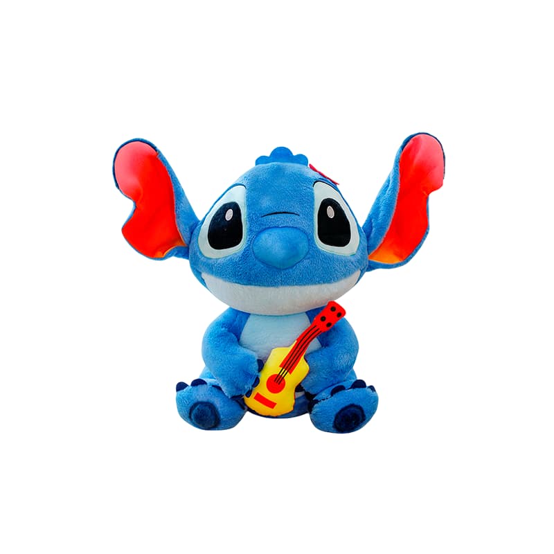 PELUCHE DE STITCH CON GUITARRA 35CM