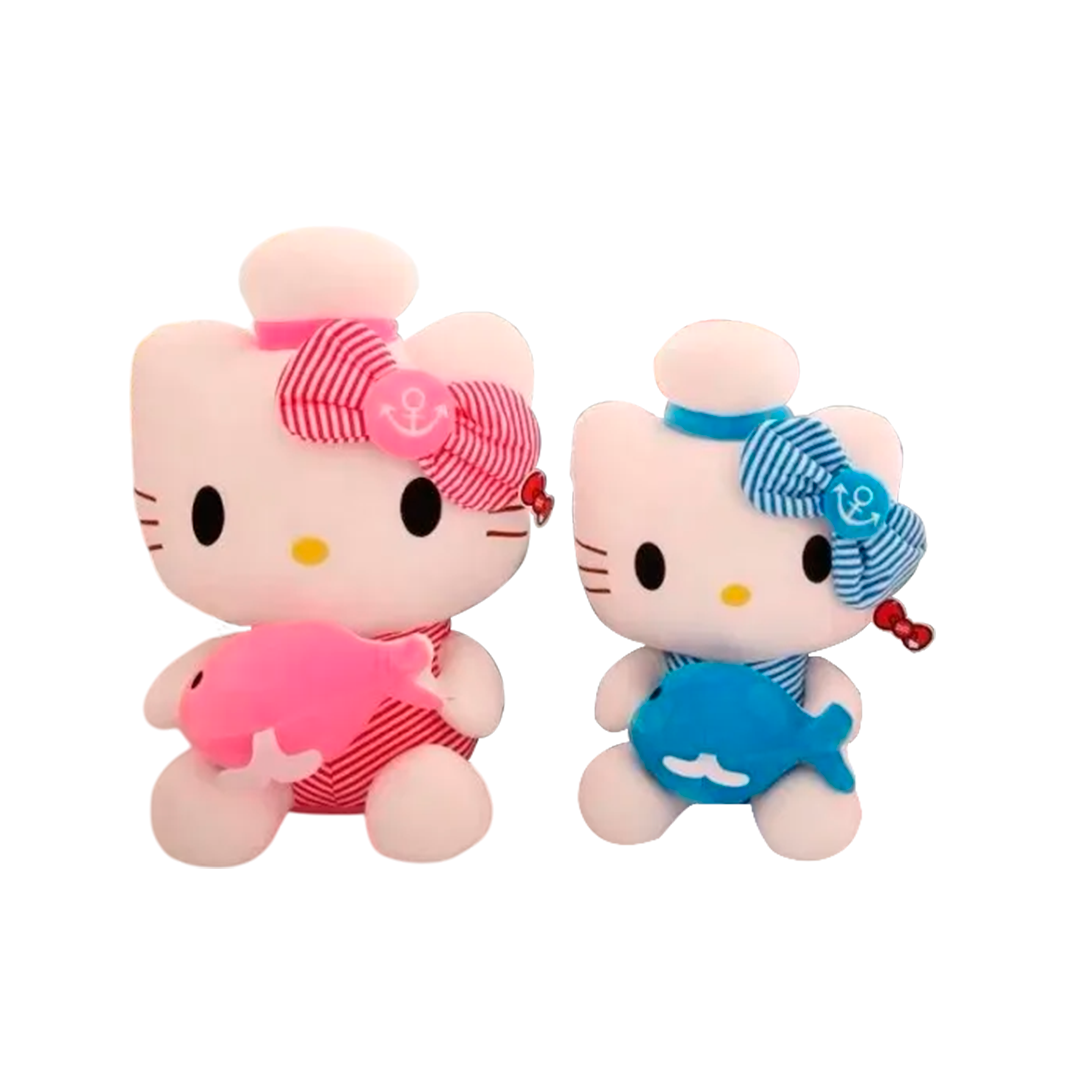 PELUCHE DE HELLO KITTY CON BALLENA 70CM