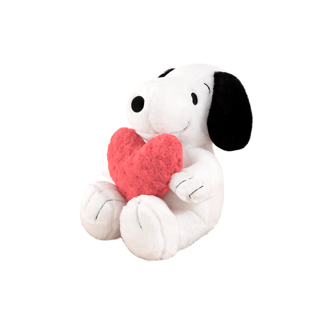 PELUCHE DE SNOOPY CON CORAZON 40CM