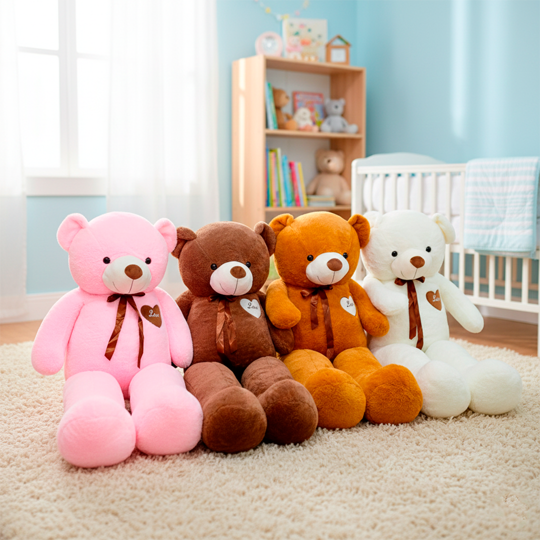 PELUCHE DE OSO CON LAZO 1.8 METROS