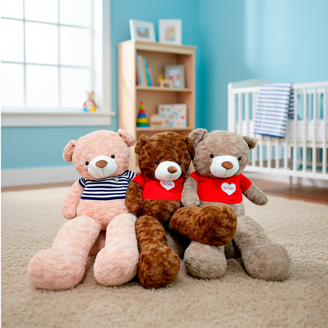 PELUCHE DE OSO CON CAMISA 1.8 METROS