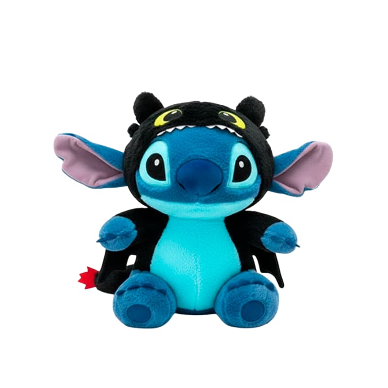 PELUCHE STITCH CON PIJAMA DE CHIMUELO 40CM