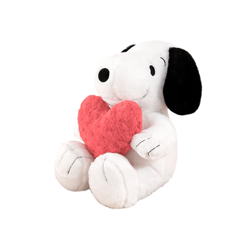 PELUCHE SNOOPY CON CORAZON 70CM